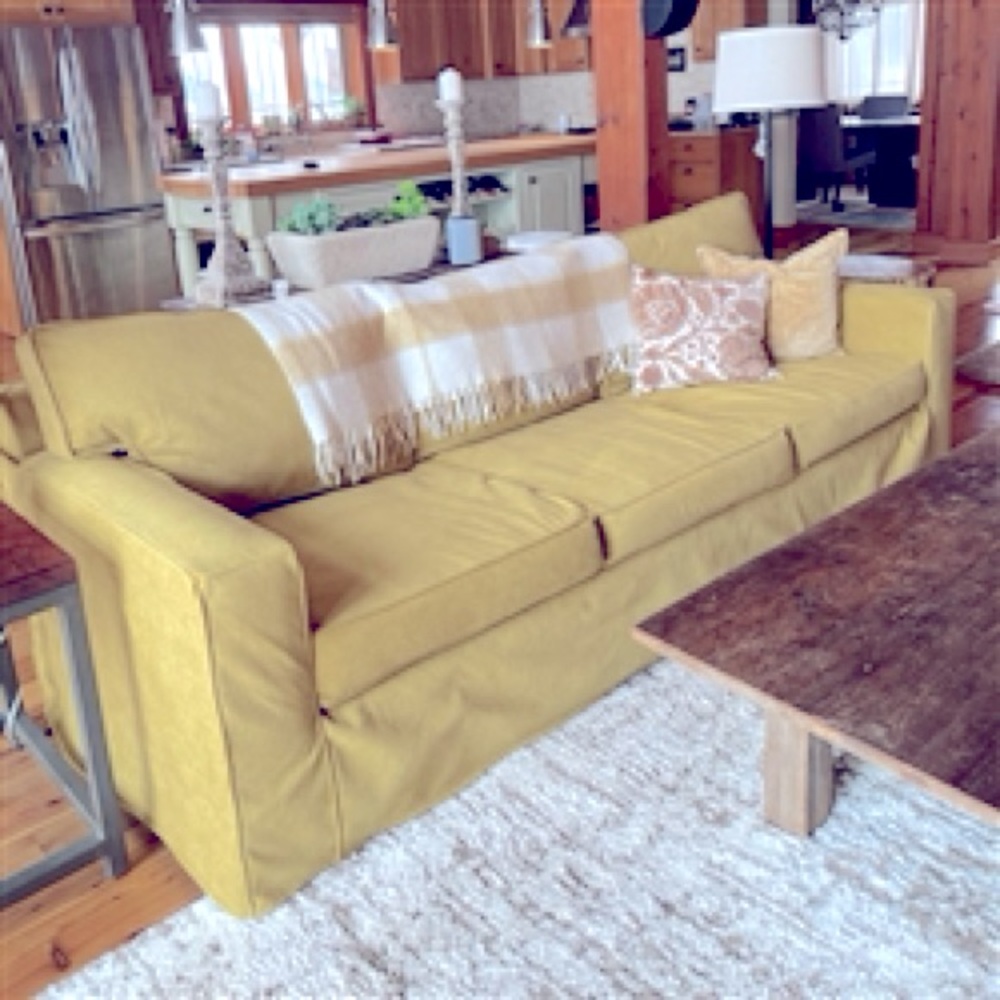 Pottery Barn slip covers for PB Square Grand Sofa Slipcover.